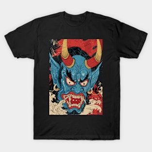 A Japanese Oni Youkai Art T-Shirt